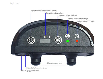Smart No-Shock Bark Collar - Rechargeable Vibration Training Collar