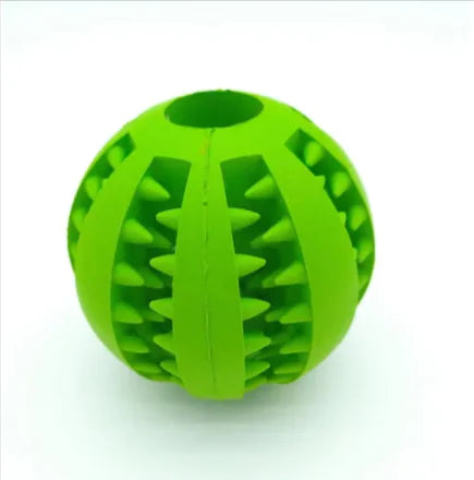 Treat Dispensing Dog Toy Ball - Teeth Cleaning & Interactive
