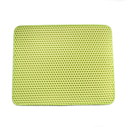 Non-Slip Litter Trapping Mat for Cats - Waterproof & Easy Clean