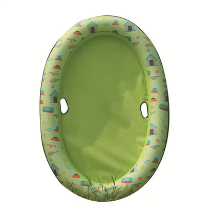 Inflatable Dog & Cat Pool Float - Portable & Puncture-Resistant Water Raft