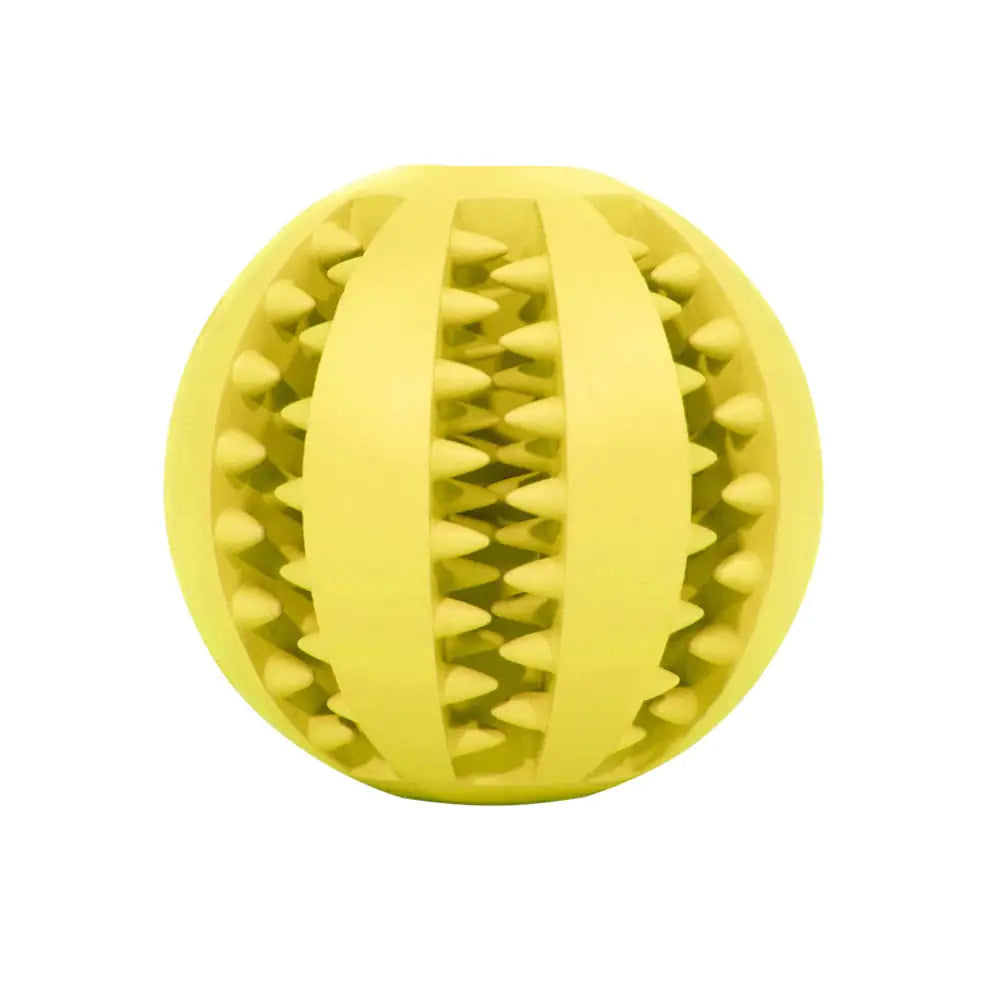 Treat Dispensing Dog Toy Ball - Teeth Cleaning & Interactive