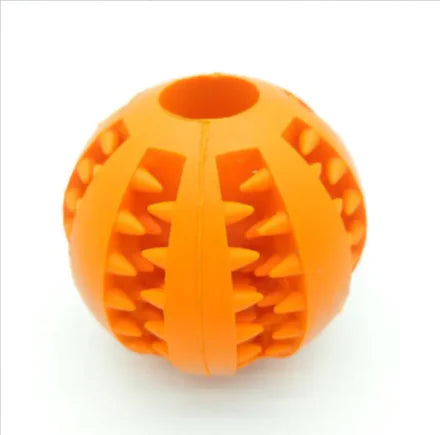 Treat Dispensing Dog Toy Ball - Teeth Cleaning & Interactive
