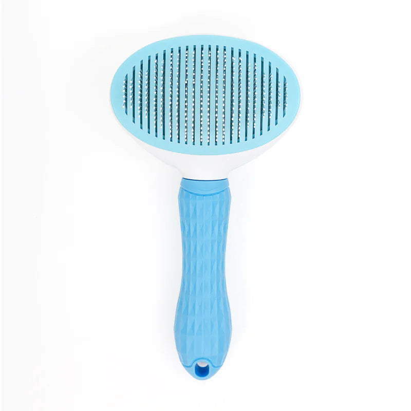 Self-Cleaning Deshedding Brush for Dogs & Cats