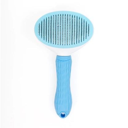 Self-Cleaning Deshedding Brush for Dogs & Cats