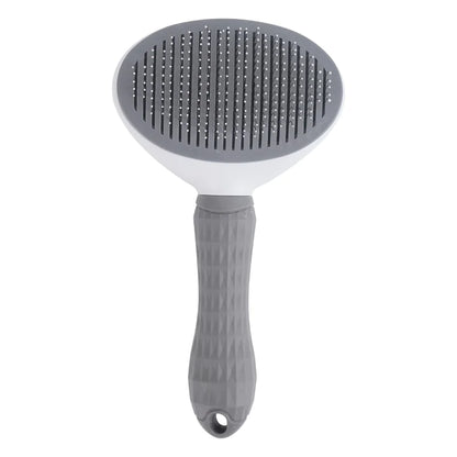 Self-Cleaning Deshedding Brush for Dogs & Cats