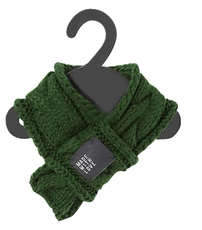 Cute Knitted Pet Scarf - Stylish Doggie & Cat Neckerchief