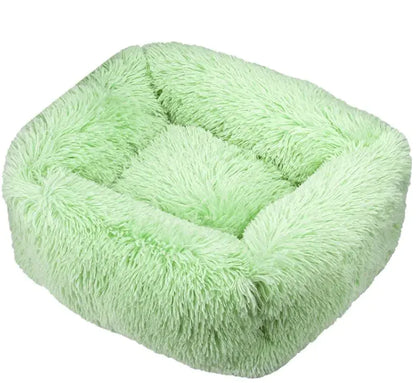 Cozy Plush Pet Bed - Machine Washable for Dogs & Cats