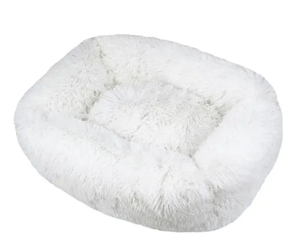 Cozy Plush Pet Bed - Machine Washable for Dogs & Cats