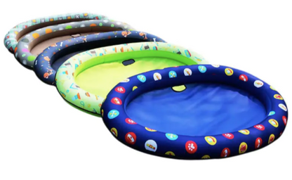 Inflatable Dog & Cat Pool Float - Portable & Puncture-Resistant Water Raft