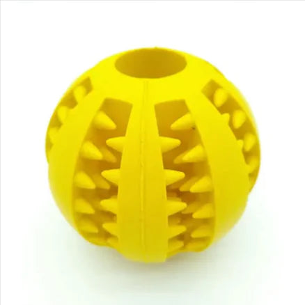 Treat Dispensing Dog Toy Ball - Teeth Cleaning & Interactive
