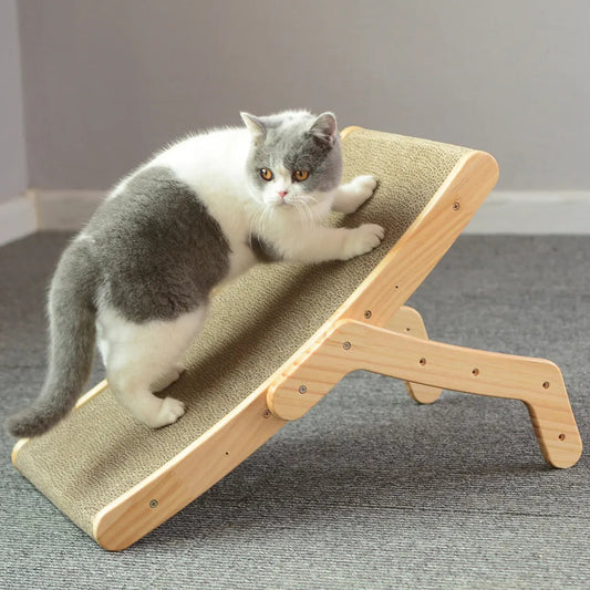 2-in-1 Transformable Cat Bed & Vertical Scratcher