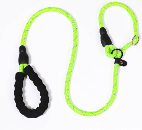 Heavy-Duty Slip Lead Dog Leash - No-Pull Training Rope (1.77m)