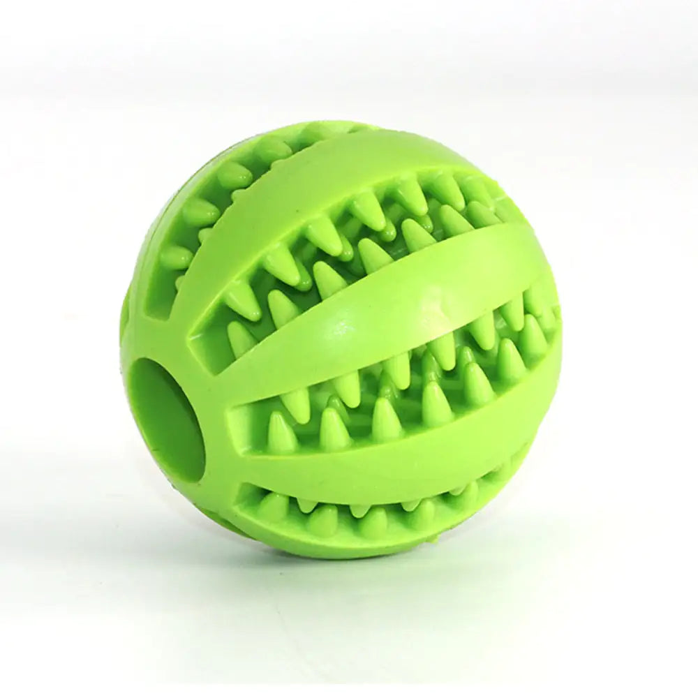 Treat Dispensing Dog Toy Ball - Teeth Cleaning & Interactive