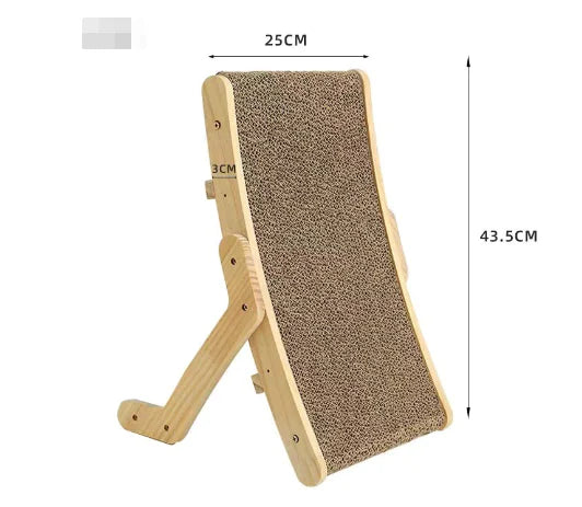 2-in-1 Transformable Cat Bed & Vertical Scratcher