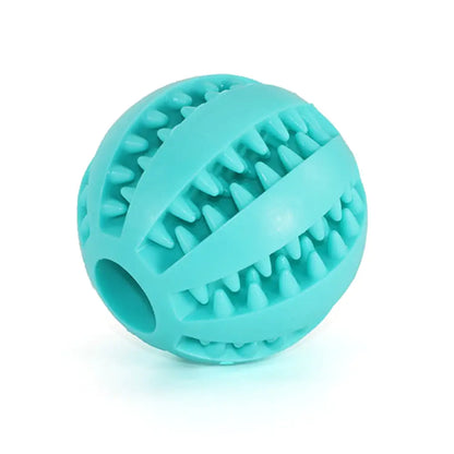 Treat Dispensing Dog Toy Ball - Teeth Cleaning & Interactive