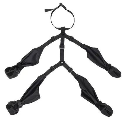 Waterproof Dog Boots & Leggings with Harness - Anti-Slip Paw Protector